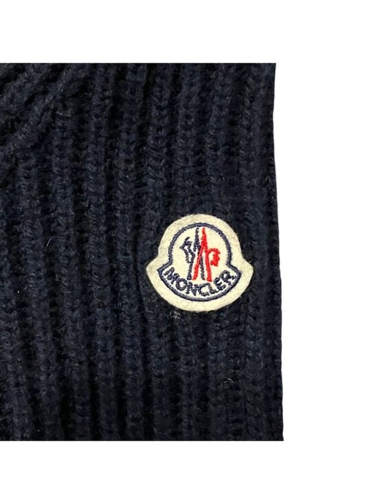 Moncler Knit Combination Down Jacket XS Navy